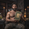 The OMC miner holds the Dune custom cloth-bound book in a candlelit study and says: Fear is the mind-killer