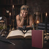 OMC Google Ads 12 – female engineer with the dragon page holder and dragon tail bookmark, 1:1